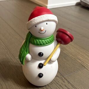 *RARE* Hallmark Jolly in the John Holiday Snowman With Sound